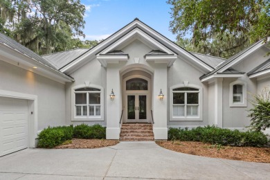Stephen Mays-Designed Home Nestled Along the 7th Green of Ocean on The Seabrook Island Club in South Carolina - for sale on GolfHomes.com, golf home, golf lot