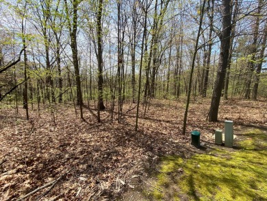 A beautiful wooded one acre lot with creek frontage located on on The Links of Bowen Lake in Michigan - for sale on GolfHomes.com, golf home, golf lot