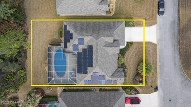 Beautiful low maintenance POOL home with WHOLE HOME SOLAR POWER on Plantation Bay Golf and Country Club in Florida - for sale on GolfHomes.com, golf home, golf lot