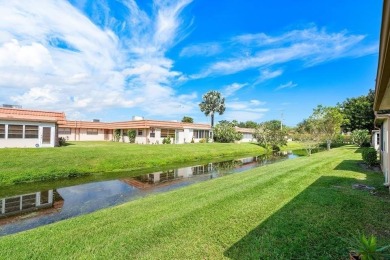 Gorgeous, updated, waterfront 2 bed 2 bath villa in highly on Kings Point Golf - Executive in Florida - for sale on GolfHomes.com, golf home, golf lot
