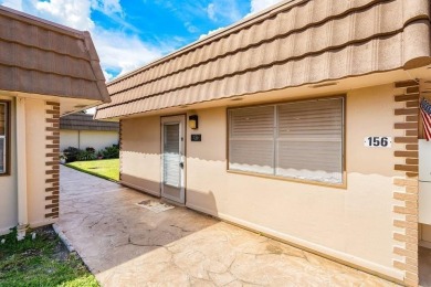 Gorgeous, updated, waterfront 2 bed 2 bath villa in highly on Kings Point Golf - Executive in Florida - for sale on GolfHomes.com, golf home, golf lot