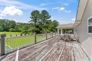 Nestled on a spacious lot alongside the golf course, this home on Cumberland Lake Country Club in Alabama - for sale on GolfHomes.com, golf home, golf lot