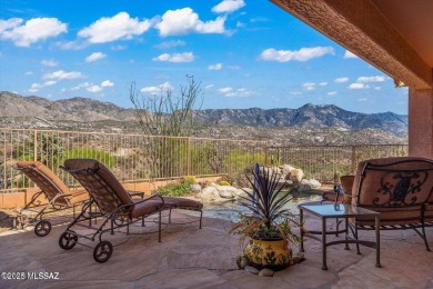 Panoramic Mountain views overlooking the scenic fairways of on Saddlebrooke Golf Course in Arizona - for sale on GolfHomes.com, golf home, golf lot