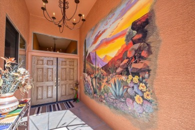 Panoramic Mountain views overlooking the scenic fairways of on Saddlebrooke Golf Course in Arizona - for sale on GolfHomes.com, golf home, golf lot