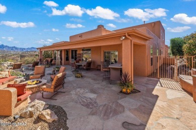 Panoramic Mountain views overlooking the scenic fairways of on Saddlebrooke Golf Course in Arizona - for sale on GolfHomes.com, golf home, golf lot