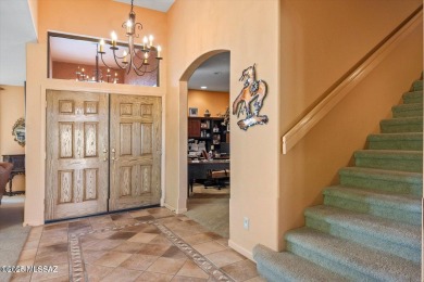 Panoramic Mountain views overlooking the scenic fairways of on Saddlebrooke Golf Course in Arizona - for sale on GolfHomes.com, golf home, golf lot