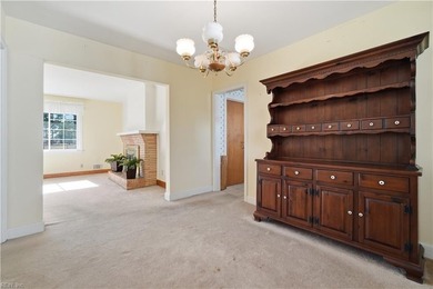 Brick ranch with new roof on both home and detached two car on Elizabeth Manor Golf and Country Club in Virginia - for sale on GolfHomes.com, golf home, golf lot