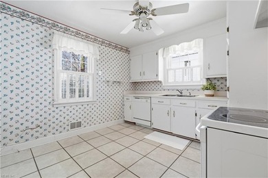 Brick ranch with new roof on both home and detached two car on Elizabeth Manor Golf and Country Club in Virginia - for sale on GolfHomes.com, golf home, golf lot