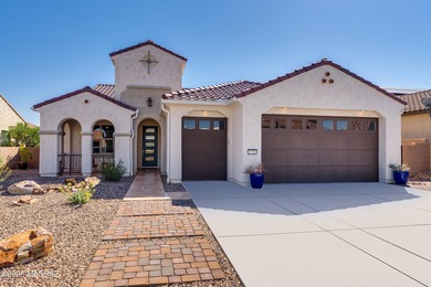 Magnificent desert views! Backing to a sea of Saguaro cacti on Quail Creek Country Club  in Arizona - for sale on GolfHomes.com, golf home, golf lot