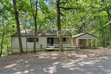 Discover a charming fixer-upper nestled in a secluded, quiet on Mountain Ranch Golf Club in Arkansas - for sale on GolfHomes.com, golf home, golf lot