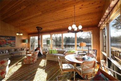 Mid Century Modern Lake Cottage! Private Golf Course Out Front on Eshquaguma Country Club in Minnesota - for sale on GolfHomes.com, golf home, golf lot