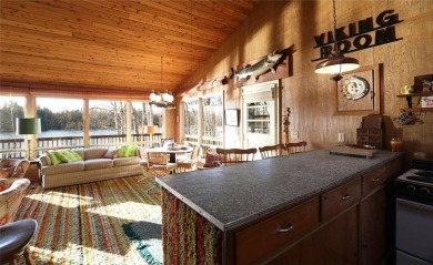 Mid Century Modern Lake Cottage! Private Golf Course Out Front on Eshquaguma Country Club in Minnesota - for sale on GolfHomes.com, golf home, golf lot