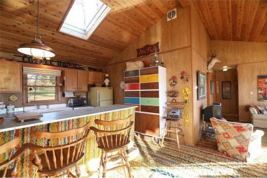 Mid Century Modern Lake Cottage! Private Golf Course Out Front on Eshquaguma Country Club in Minnesota - for sale on GolfHomes.com, golf home, golf lot