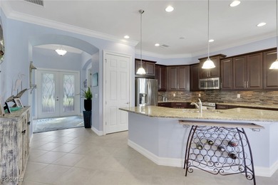 Experience true Florida living in this stunning home located in on Verandah Golf Course and Club in Florida - for sale on GolfHomes.com, golf home, golf lot