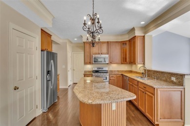 Brick face beauty w/private lot & 2car att side entry grg on Cranberry Highlands Golf Course in Pennsylvania - for sale on GolfHomes.com, golf home, golf lot