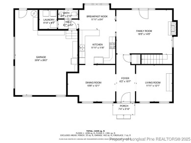 Beautiful brick home on a stunning golf course lot in the on Kings Grant Golf and Country Club in North Carolina - for sale on GolfHomes.com, golf home, golf lot