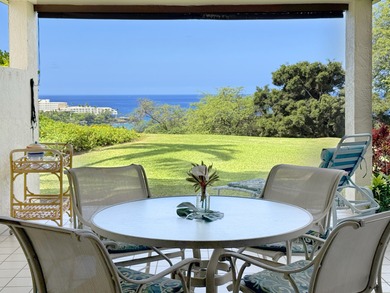 Country Club Villas 101 is an end condo with no stairs and the on Kona Country Club Golf Course in Hawaii - for sale on GolfHomes.com, golf home, golf lot