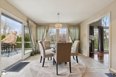 Discover luxurious lakefront living in this beautifully on Indianwood Golf and Country Club in Michigan - for sale on GolfHomes.com, golf home, golf lot