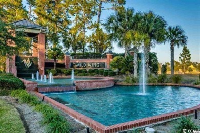 Stunning 0.38-Acre lake front homesite in Myrtle Beach's Premier on Wild Wing Plantation in South Carolina - for sale on GolfHomes.com, golf home, golf lot