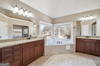 Discover this STUNNING 4-sided brick home located within the on Heritage Golf Links in Georgia - for sale on GolfHomes.com, golf home, golf lot