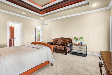 Stunning All Stone Exterior Home in Gated Community with Golf on The Bull At Boones Trace in Kentucky - for sale on GolfHomes.com, golf home, golf lot