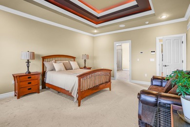 Stunning All Stone Exterior Home in Gated Community with Golf on The Bull At Boones Trace in Kentucky - for sale on GolfHomes.com, golf home, golf lot