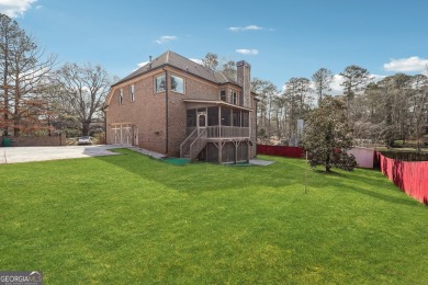 Discover this STUNNING 4-sided brick home located within the on Heritage Golf Links in Georgia - for sale on GolfHomes.com, golf home, golf lot