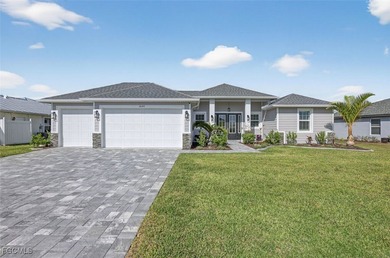 Stunning Contemporary Custom-Built 2024 Home in Punta Gorda with on Burnt Store Golf Club in Florida - for sale on GolfHomes.com, golf home, golf lot