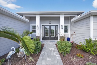 Stunning Contemporary Custom-Built 2024 Home in Punta Gorda with on Burnt Store Golf Club in Florida - for sale on GolfHomes.com, golf home, golf lot