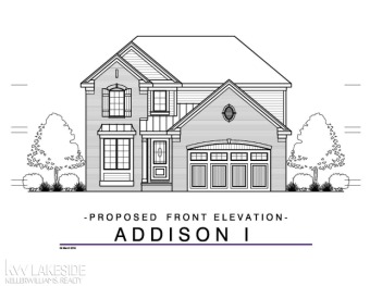TO BE BUILT! Beautiful Addison I colonial in St Clair's most on Pine Shores Golf Course in Michigan - for sale on GolfHomes.com, golf home, golf lot