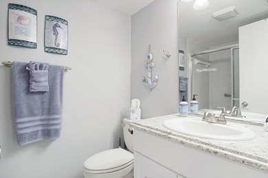 Gorgeous 4th floor 2 bed/2 bath unit features a beautiful quiet on Ocean Village Golf Course in Florida - for sale on GolfHomes.com, golf home, golf lot