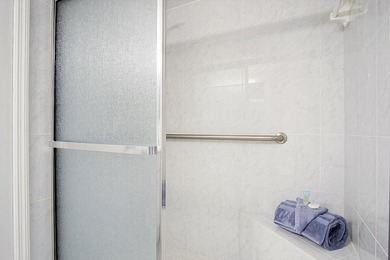 Gorgeous 4th floor 2 bed/2 bath unit features a beautiful quiet on Ocean Village Golf Course in Florida - for sale on GolfHomes.com, golf home, golf lot