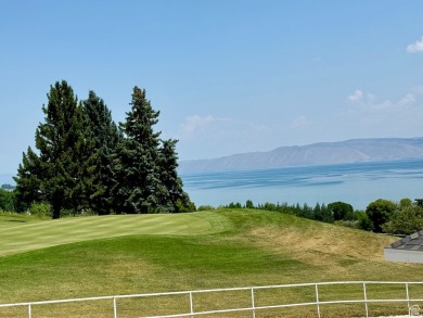 Amazing VIEW of beautiful Bear Lake on #1 GREEN at Bear Lake on Bear Lake West Golf and Country Club in Idaho - for sale on GolfHomes.com, golf home, golf lot