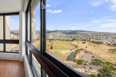 Enjoy the panoramic views of the morning sunrise from this high on Ala Wai Golf Course in Hawaii - for sale on GolfHomes.com, golf home, golf lot