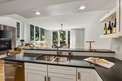This thoughtfully updated 4-bedroom, 3-bath duplex offers a on Eagle Vail Golf Course in Colorado - for sale on GolfHomes.com, golf home, golf lot