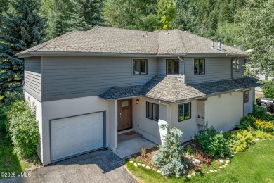This thoughtfully updated 4-bedroom, 3-bath duplex offers a on Eagle Vail Golf Course in Colorado - for sale on GolfHomes.com, golf home, golf lot