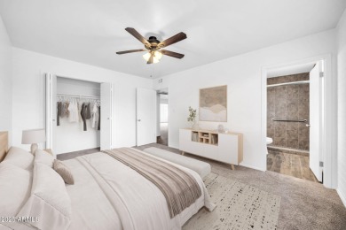 Thoughtfully designed, spacious floorplan just steps away from on Sun City South Golf Course in Arizona - for sale on GolfHomes.com, golf home, golf lot
