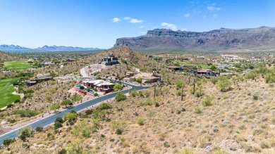 Nestled on the majestic slopes of Dinosaur Mountain, within the on Gold Canyon Golf Resort - Dinosaur Mountain in Arizona - for sale on GolfHomes.com, golf home, golf lot