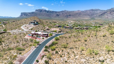 Nestled on the majestic slopes of Dinosaur Mountain, within the on Gold Canyon Golf Resort - Dinosaur Mountain in Arizona - for sale on GolfHomes.com, golf home, golf lot