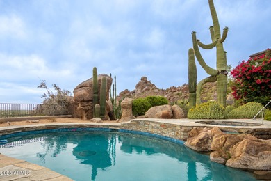 If views, privacy, and luxury are important, this mountainside on The Boulders Resort Golf Club in Arizona - for sale on GolfHomes.com, golf home, golf lot