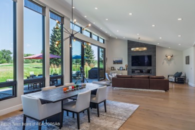 Golf course setting meets mountain modern design. Sitting on the on Jackson Hole Golf and Tennis Club in Wyoming - for sale on GolfHomes.com, golf home, golf lot