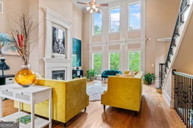 Luxurious Full-Brick Home with Stunning Golf Course Views in on Eagles Landing Country Club in Georgia - for sale on GolfHomes.com, golf home, golf lot