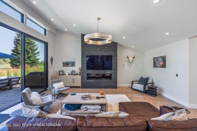 Golf course setting meets mountain modern design. Sitting on the on Jackson Hole Golf and Tennis Club in Wyoming - for sale on GolfHomes.com, golf home, golf lot