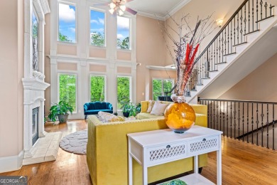 Luxurious Full-Brick Home with Stunning Golf Course Views in on Eagles Landing Country Club in Georgia - for sale on GolfHomes.com, golf home, golf lot