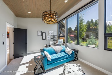 Golf course setting meets mountain modern design. Sitting on the on Jackson Hole Golf and Tennis Club in Wyoming - for sale on GolfHomes.com, golf home, golf lot