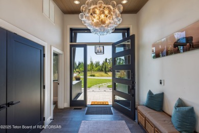 Golf course setting meets mountain modern design. Sitting on the on Jackson Hole Golf and Tennis Club in Wyoming - for sale on GolfHomes.com, golf home, golf lot
