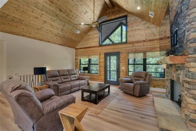 Rustic meets Opulent - Log home on Lake Keowee SOLD on Keowee Key Golf and Country Club in South Carolina - for sale on GolfHomes.com, golf home, golf lot