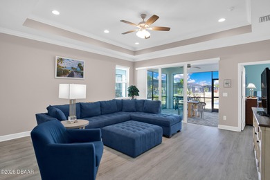 Experience the ultimate waterfront lifestyle in this on LPGA International Golf Course in Florida - for sale on GolfHomes.com, golf home, golf lot