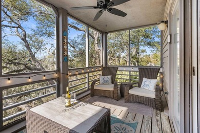 Gorgeous Racquet Club townhome with breathtaking marsh and creek on The Seabrook Island Club in South Carolina - for sale on GolfHomes.com, golf home, golf lot