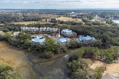 Gorgeous Racquet Club townhome with breathtaking marsh and creek on The Seabrook Island Club in South Carolina - for sale on GolfHomes.com, golf home, golf lot